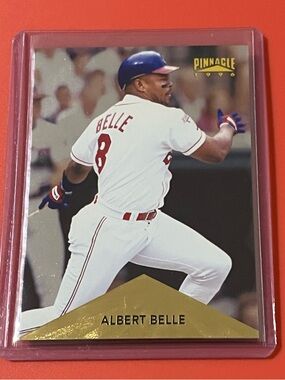 Albert Belle #207 1996 Pinnacle Baseball Trading Card